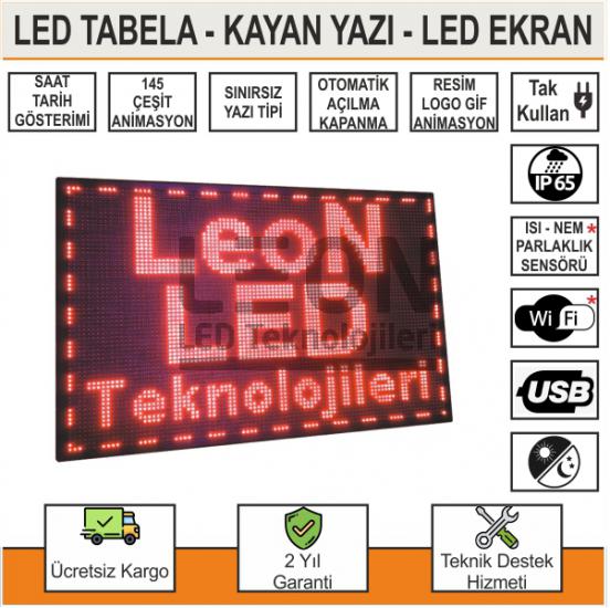 LED Tabela 64x32cmKayan Yazı Tek Taraflı