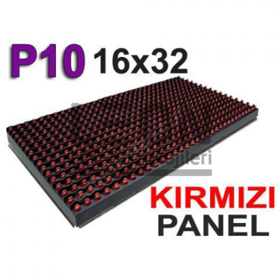 P10 LED Panel - Kırmızı - DIP